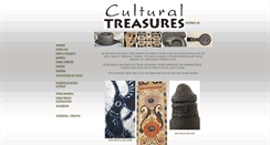 Desktop Screenshot of culturaltreasures.ca